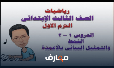 رياضيات ثالثة ابتدائي ترم اول منهج جديد