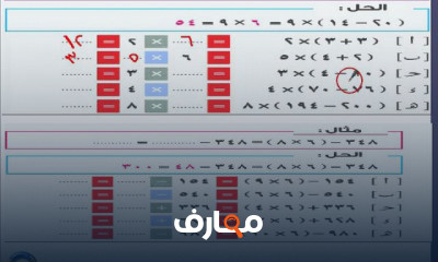 الصف الثالث الابتدائي رياضيات الترم الثاني