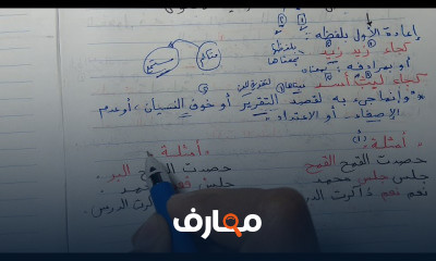 النحو للصف الثالث الإعدادي الأزهري ترم 2