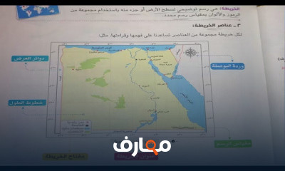 دراسات الصف الرابع الابتدائى ترم اول منهج جديد