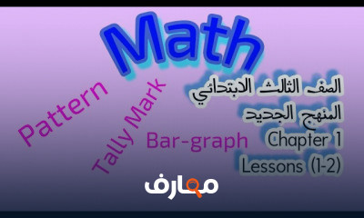 ماث الصف الثالث الابتدائي الترم الاول