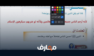الصف الرابع دراسات إسلامية الترم الثاني