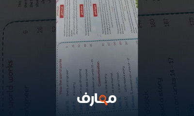 الصف الاول انجليزي ترم تاني