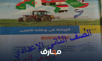 الصف الثانى الاعدادى الترم الثانى دراسات