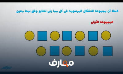 الرياضيات | الأول الإبتدائى الترم الأول