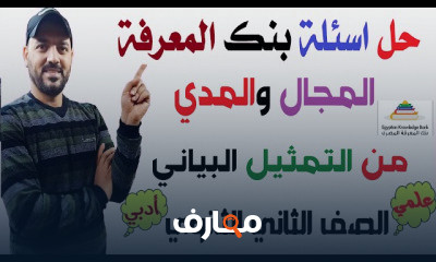 جبر الصف الثاني الثانوي