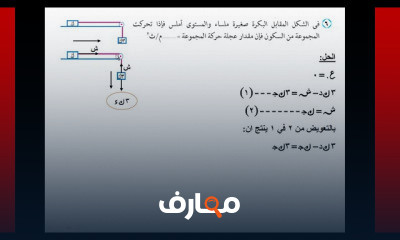 ديناميكا للصف الثالث الثانوي عام