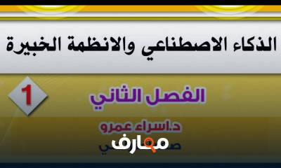 الذكاء الاصطناعي والانظمة الخبيرة