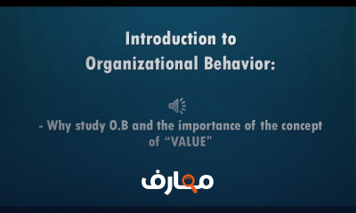 السلوك التنظيمي الفرقة الاولي انجليزي