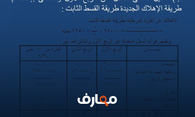المراجعة المتقدمة الفرقة الرابعة عربى