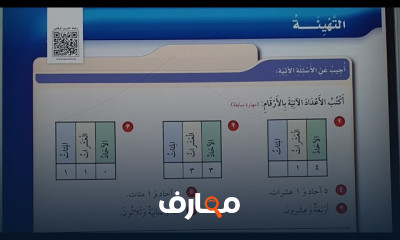 رياضيات 3 ابتدائي بالسعودية