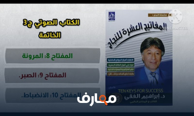ملخص كتاب المفاتيح العشرة للنجاح
