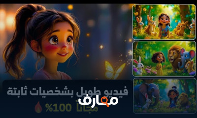 تحويل النص لفيديو طويل ب AI