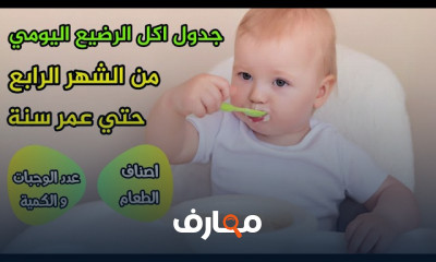 أفضل أطعمة الرضع من الشهر الرابع