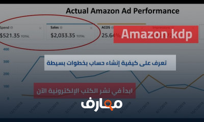 كيفية إنشاء حساب علىAmazon KDP