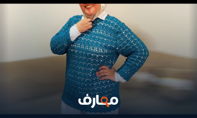 تصميم بلوزة كروشيه صيفي