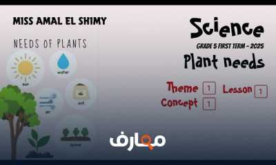 منهج Science grade 5 ترم1