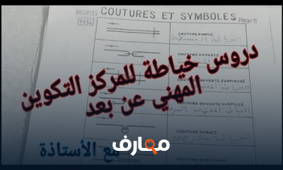 الرسم التقني للخياطة