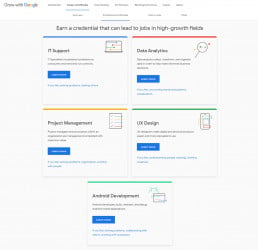 افضل برنامج تعليمى مقدم من شركه Google في اكتر المجالات المتاحة للعمل اون لاين