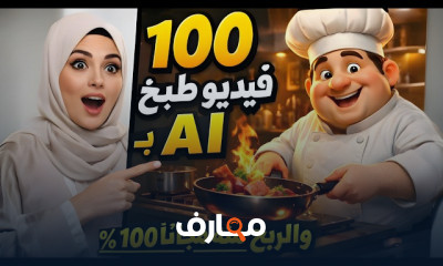 انشاء محتوى طبخ ب AI فى 2026