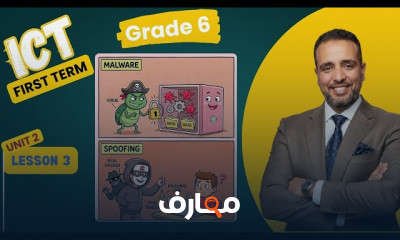 منهج ICT Grade 6 ترم اول 2026