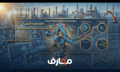 ميكانيكا الموائع والمضخات