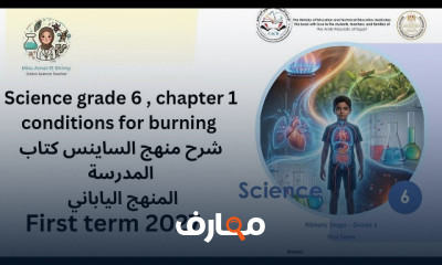 المنهج اليابانى Science grade 6